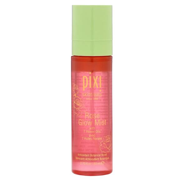 Pixi Skintreats Rose Glow Mist Facial Spray 80ml 2.7oz NEW - Set of 2 - Picture 2 of 4